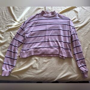 SO Crop Turtleneck Sweater